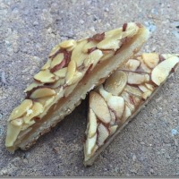 Twelve Days of Christmas Cookies: Almond Toffee Triangles