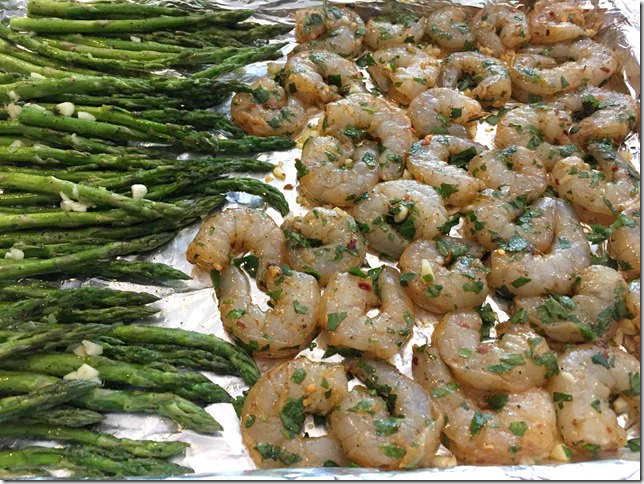 Garlic Lemon Shrimp and Asparagus 3